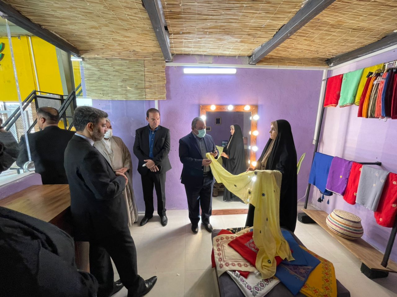 Visits at Hatef Creative House